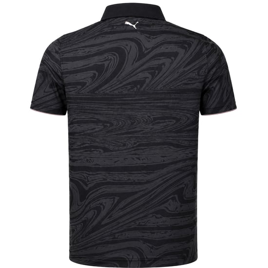 Puma x Scuderia Ferrari Renn Herren Schwarz Polohemd - Image 2