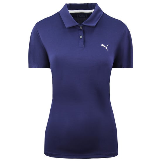 Puma Golf Pounce Damen Poloshirt Navy - Image 1