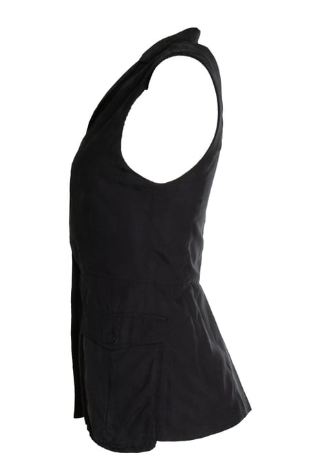 Rag & Bone, lange Weste in Blau - Image 2