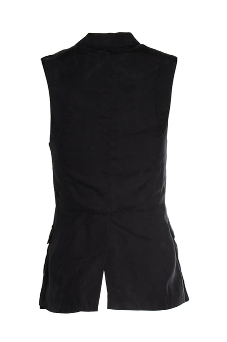 Rag & Bone, lange Weste in Blau - Image 3