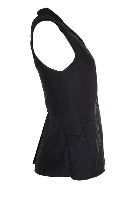 Rag & Bone, lange Weste in Blau - Image 4
