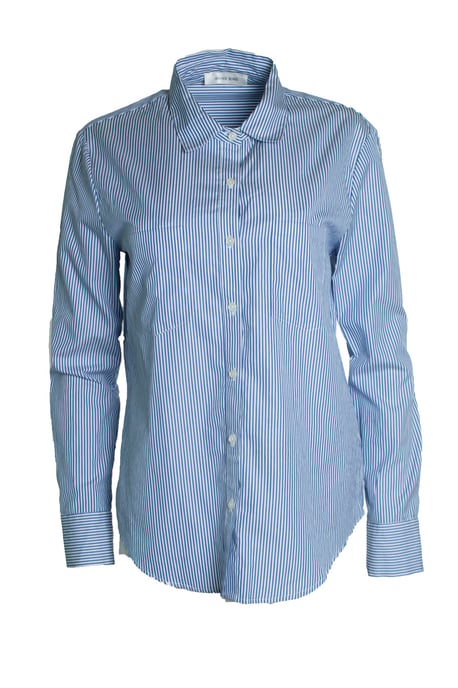 Anine Bing, gestreiftes Hemd in Blau und Weiß - Image 1