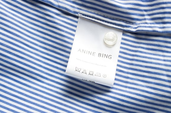 Anine Bing, gestreiftes Hemd in Blau und Weiß - Image 6