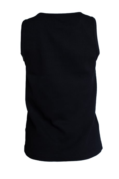 Bottega Veneta, geripptes Tanktop in Schwarz - Image 3