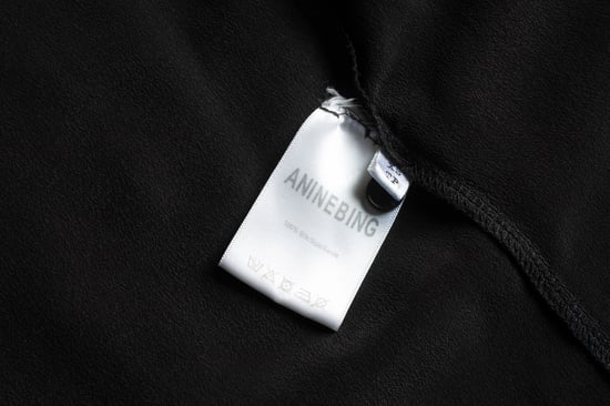 Anine Bing, schwarzes Hemd mit Taschen - Image 5