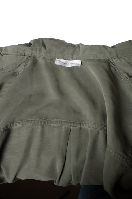 Anine Bing, grünes Hemd mit Taschen - Image 6
