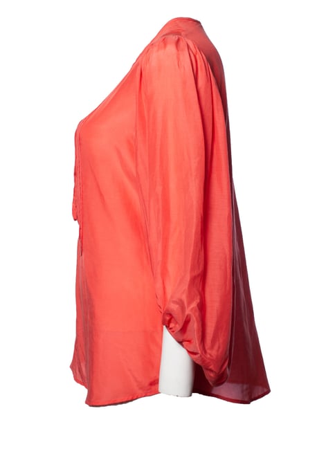 Diane von Furstenberg, rosa Bluse - Image 3