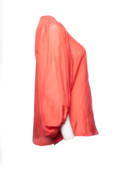 Diane von Furstenberg, rosa Bluse - Image 4