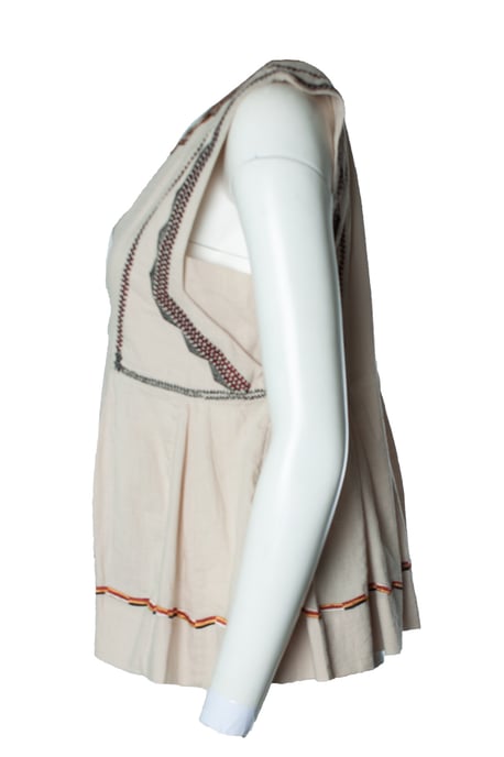 Isabel Marant Etoile, besticktes beiges Top - Image 2