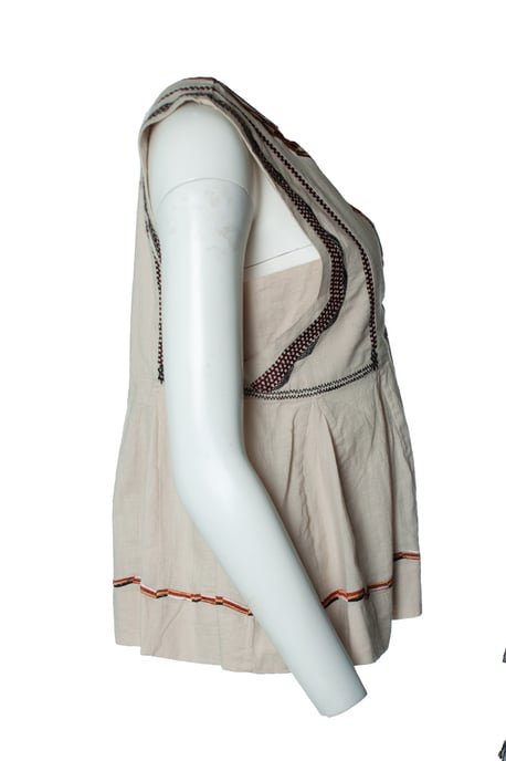 Isabel Marant Etoile, besticktes beiges Top - Image 4