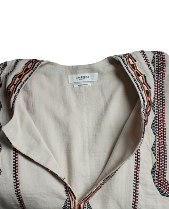Isabel Marant Etoile, besticktes beiges Top - Image 6
