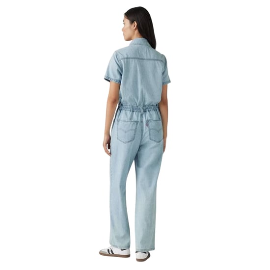 Levis - Jumpsuit für Damen, Denim, kurzärmlig (Blau) - Image 2