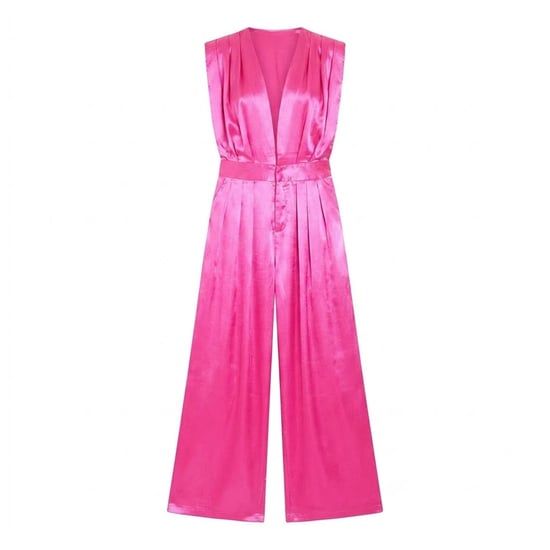Missy Empire - Jumpsuit für Damen, Weites Bein, Ärmellos (Pink) - Image 1