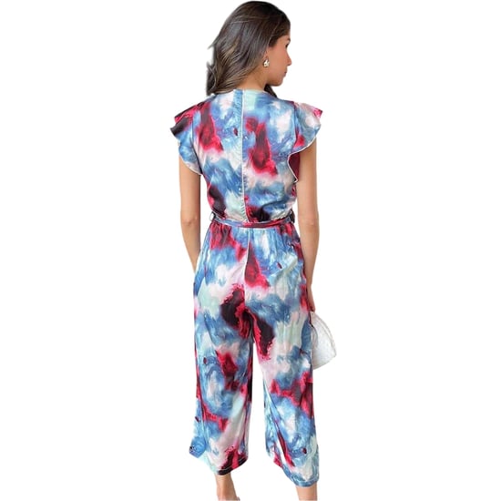 AX Paris - Jumpsuit für Damen, Wickel, Polyester (Bunt bedruckt) - Image 2