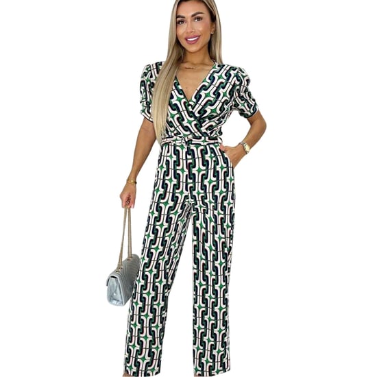AX Paris - Jumpsuit für Damen, Mit Gürtel (Bunt) - Image 3