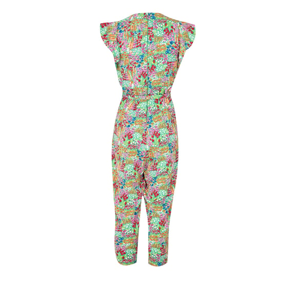 AX Paris - Jumpsuit für Damen, V-Ausschnitt, Leger (Bunt bedruckt) - Image 2