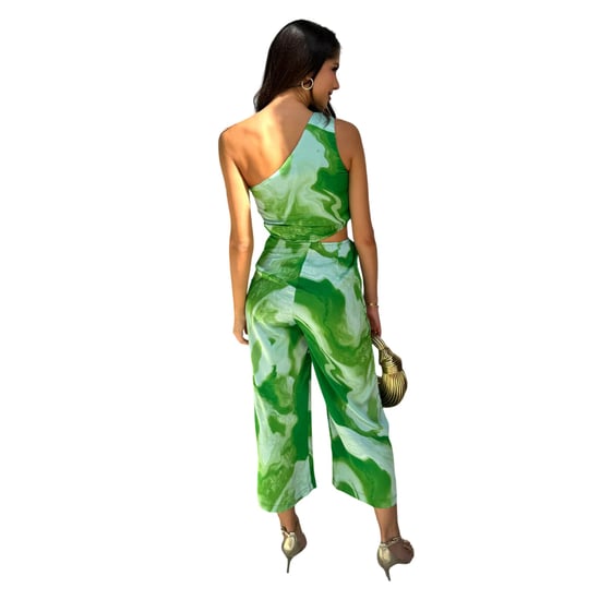 AX Paris - Jumpsuit für Damen, Ausschnitt (Grün) - Image 2