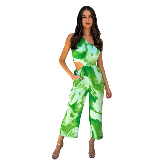 AX Paris - Jumpsuit für Damen, Ausschnitt (Grün) - Image 4