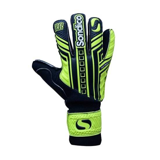 Sondico - "Aerospine" Torhüter-Handschuhe für Herren/Damen Unisex (Schwarz/Sonne) - Image 2