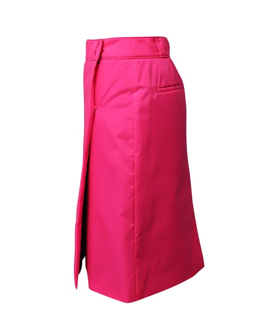 Prada Midirock aus rosa Nylon - Image 2