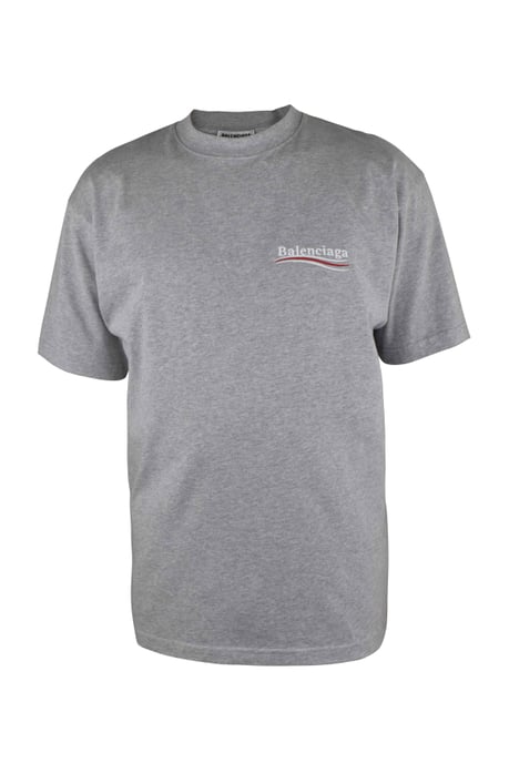 Balenciaga T-Shirt in Übergröße Grau - Image 1