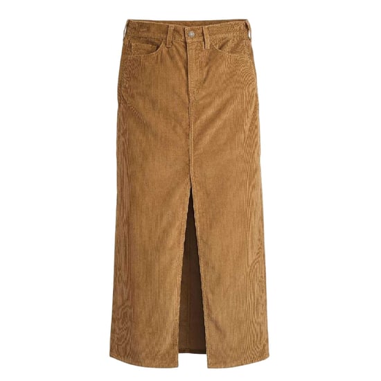Levis - Langer Rock für Damen, Denim, Hoch geschnitten (Hermelin) - Image 1