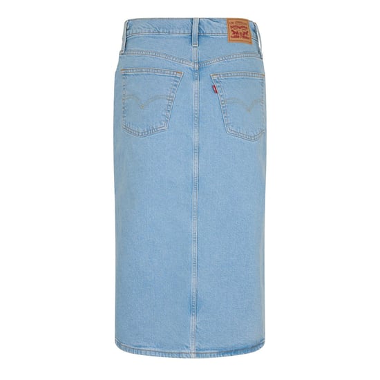 Levis - Midirock für Damen, Seitenschlitz (Hellsteinblau) - Image 2