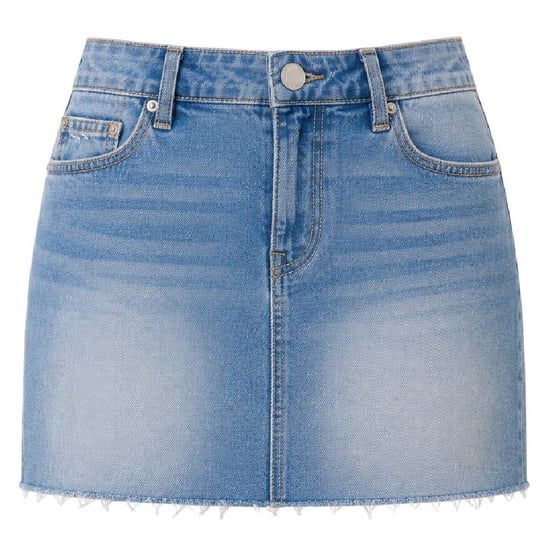 True Religion - "Sadie" Minirock für Damen, Denim (Golden/Gewaschen) - Image 1