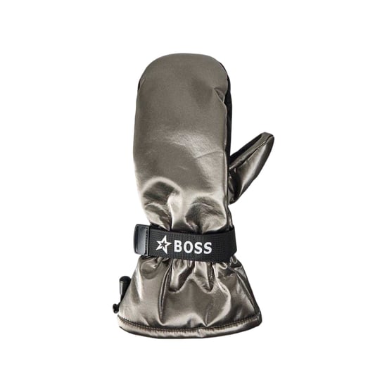 Boss - Metallic-Skihandschuhe für Herren/Damen Unisex, Polyester, Nylon (Grau) - Image 2