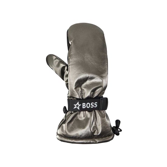 Boss - Metallic-Skihandschuhe für Herren/Damen Unisex, Polyester, Nylon (Grau) - Image 3