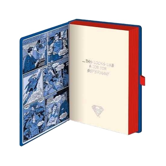 DC Comics - "Luxe" Superman-Notizbuch (Blau/Rot) - Image 3