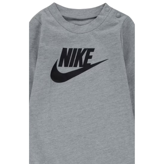 Nike - Strampler für Baby, Rundhalsausschnitt (Grauheide meliert) - Image 2