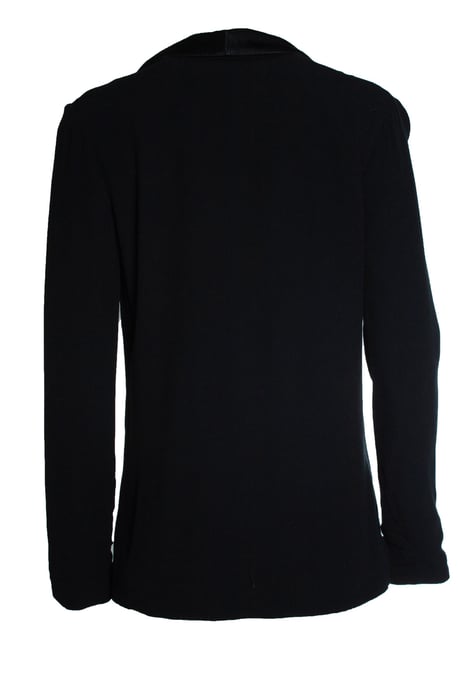 Ba&Sh Blazer mit glänzendem Revers - Schwarz - Image 2