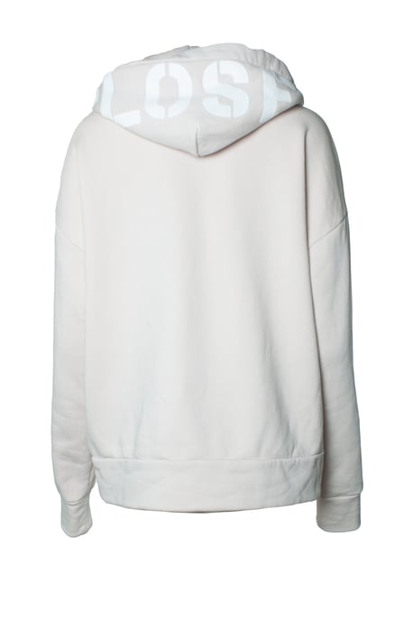 Geschlossener, beiger Hoodie - Image 3