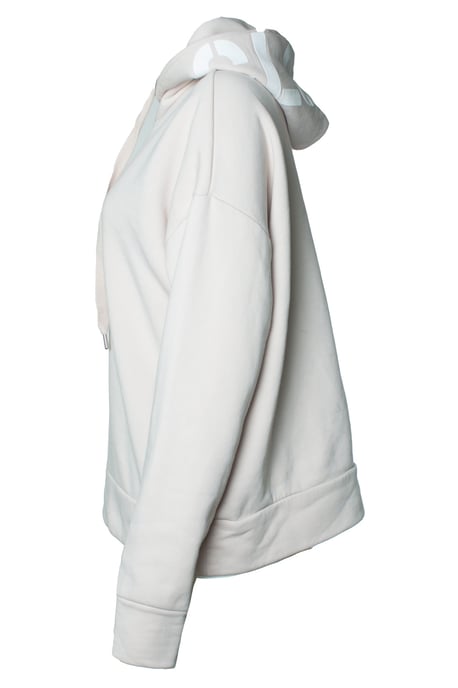 Geschlossener, beiger Hoodie - Image 4
