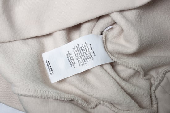 Geschlossener, beiger Hoodie - Image 5