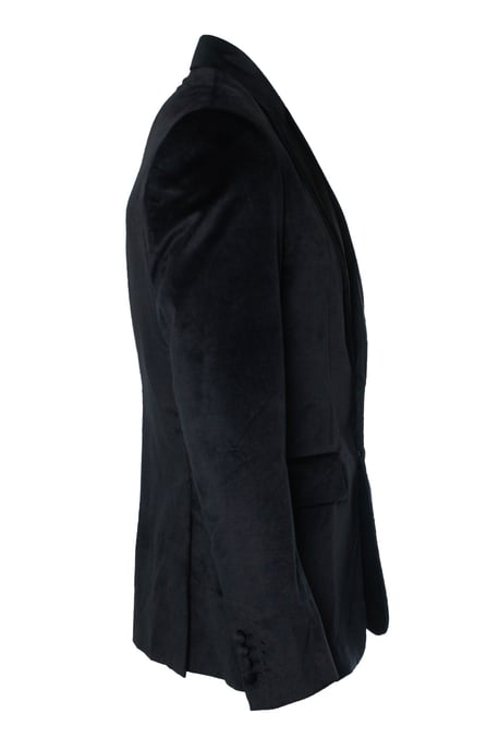Amiri, schwarze Samt Smokingjacke - Image 4