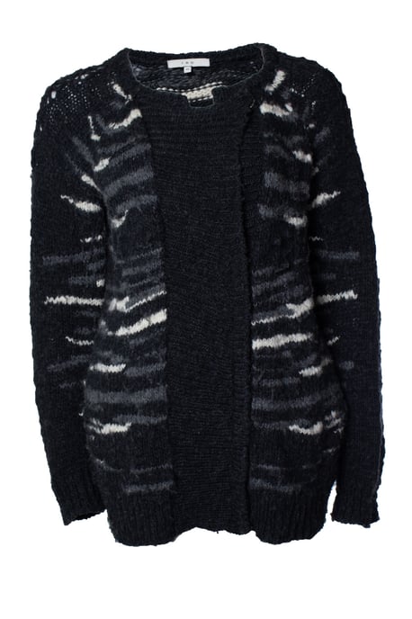 IRO, gestrickte Omega-Strickjacke mit Reißverschluss - Image 1