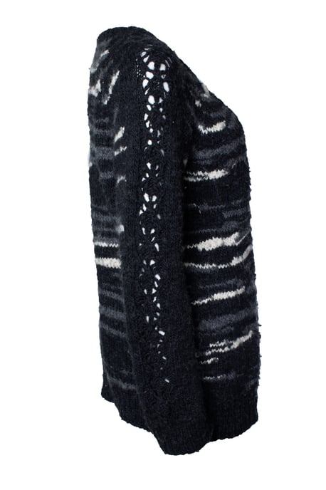 IRO, gestrickte Omega-Strickjacke mit Reißverschluss - Image 4