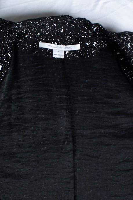 Diane Von Furstenberg, Vint Galaxy Crepe-Blazer - Image 6