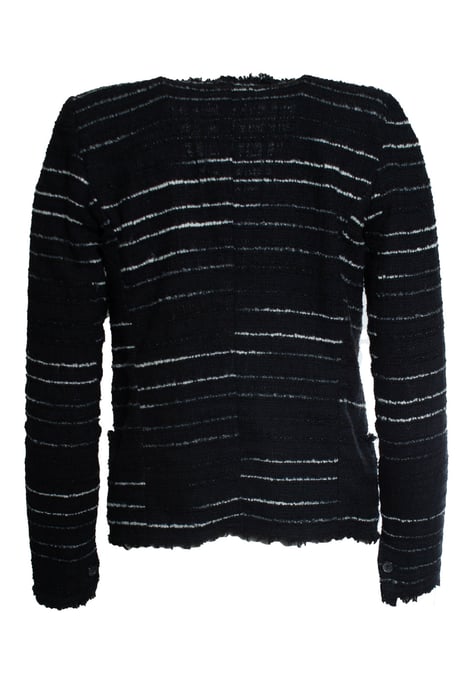 Isabel Marant Etoile, gestreifter Blazer in Schwarz - Image 3