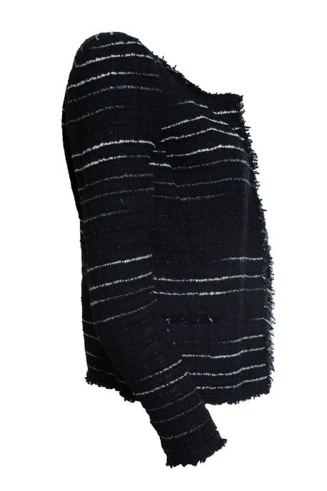 Isabel Marant Etoile, gestreifter Blazer in Schwarz - Image 4
