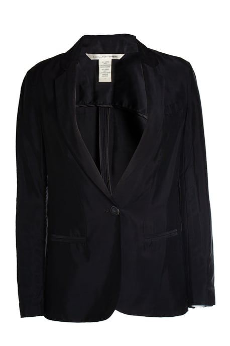 Diane von Furstenberg, blauer Blazer - Image 1