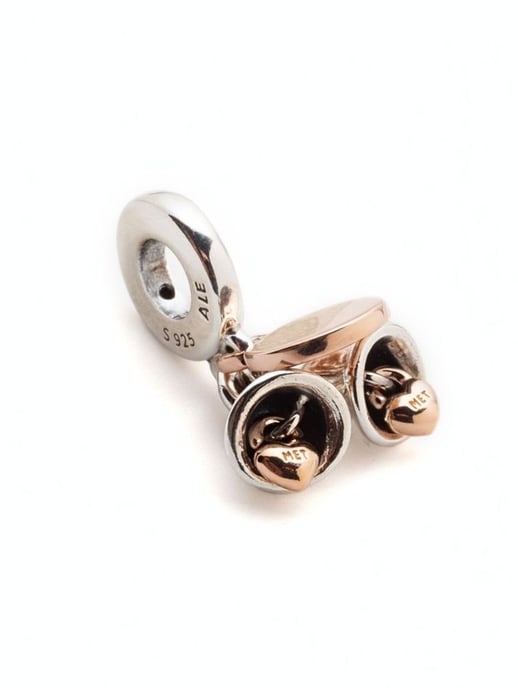 Pandora Charm Silber/Roségold - Image 1