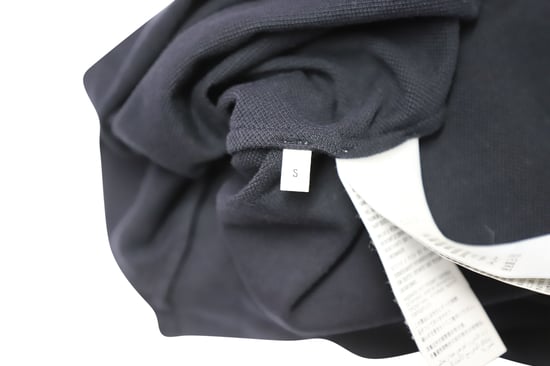 Gucci Poloshirt mit Web Crest Logo aus schwarzer Baumwolle - Image 4
