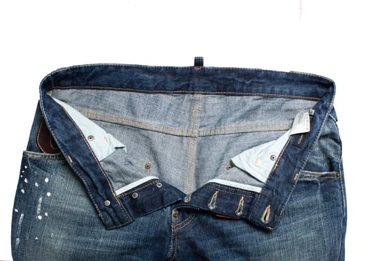 Dsquared2, blaue Jeans mit Abnutzungsspuren und Farbflecken - Image 6