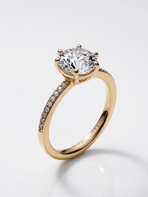 Pandora Ring Gold - Image 1