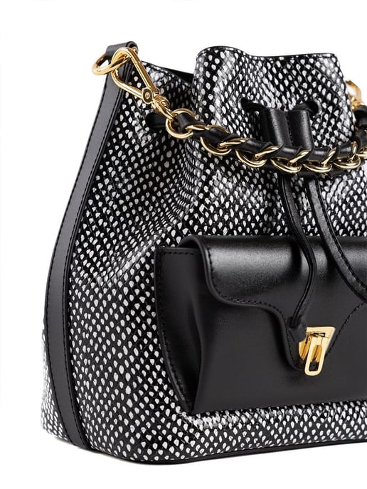Coccinelle Handtasche Schwarz/Schwarz - Image 4