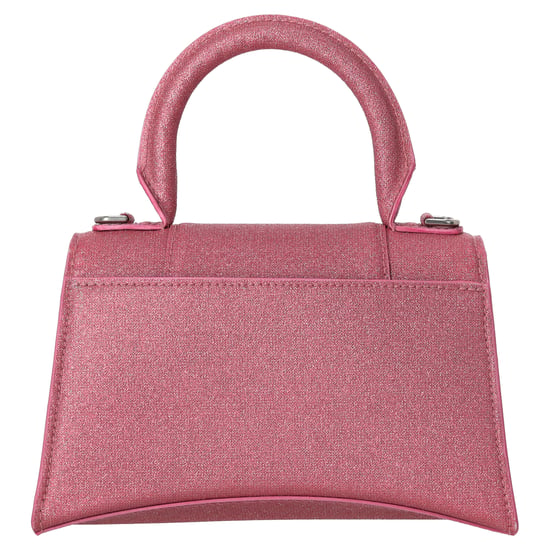 Balenciaga Hourglass XS Henkeltasche in Pink Glitter - Image 3