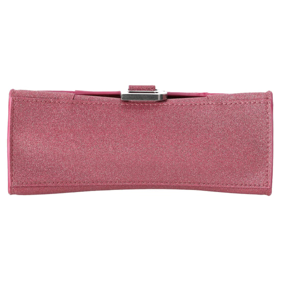Balenciaga Hourglass XS Henkeltasche in Pink Glitter - Image 5